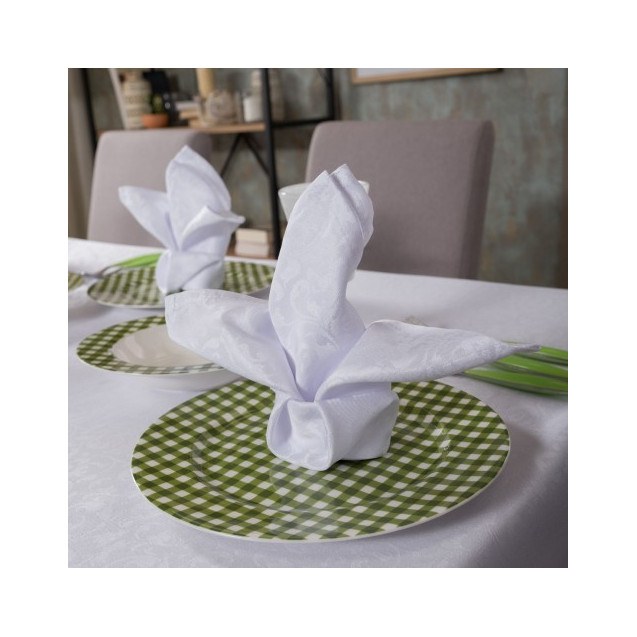 Τραπεζομάντηλο Teoran Limoges - 140x180cm + 6...