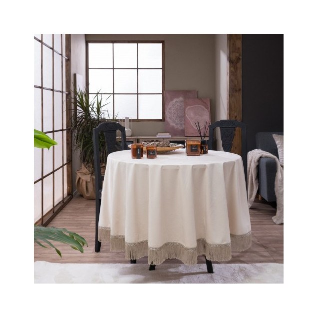 Ροτόντα Teoran Velvet 01 - Φ180cm με κρόσι