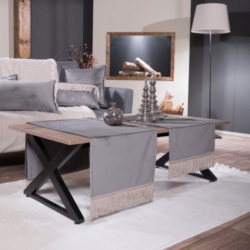 Teoran - ΣΗΜΑΝΤΙΚΟ: Σε περίπτωση διαφοράς τιμής από το κατάστημα ισχύει παντα και μόνο η τιμή του καταστήματος Τραβέρσα Teoran Velvet 11 - 40x160cm