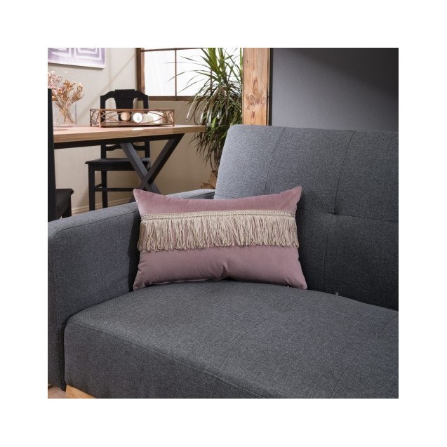 Μαξιλάρι Διακόσμησης Teoran Velvet 12 Με Κρόσι...