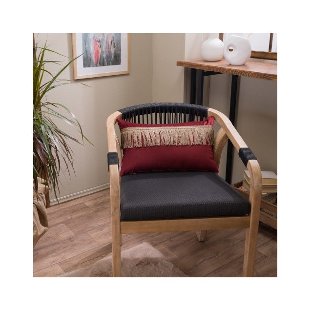 Μαξιλάρι Διακόσμησης Teoran Velvet 10 Με Κρόσι...