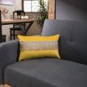 Μαξιλαροθήκη Διακόσμησης Teoran Velvet 14 Με Κρόσι - 45x45cm