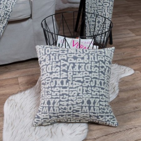 Μαξιλαροθήκη Teoran Letters 11 - 45x45cm