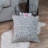 Μαξιλαροθήκη Teoran Letters 11 - 30x50cm