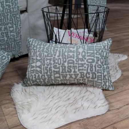 Μαξιλάρι Teoran Letters 04 - 45x45cm με γέμιση