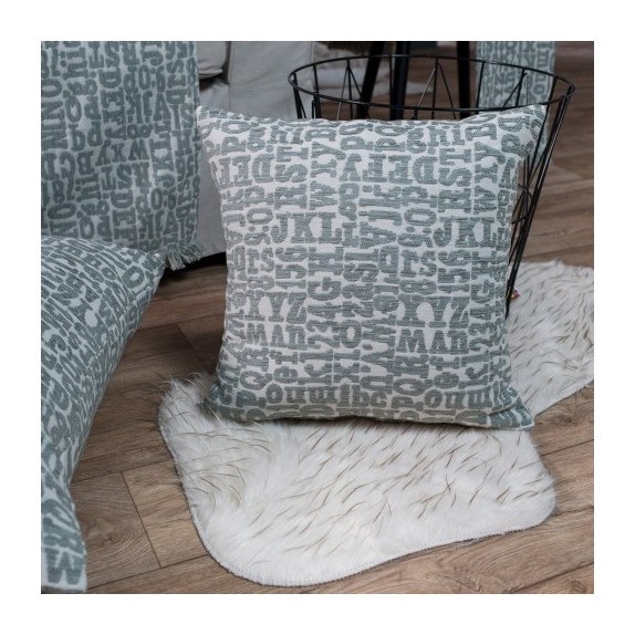Μαξιλάρι Teoran Letters 04 - 30x50cm με γέμιση