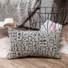 Μαξιλάρι Teoran Letters 03 - 45x45cm με γέμιση