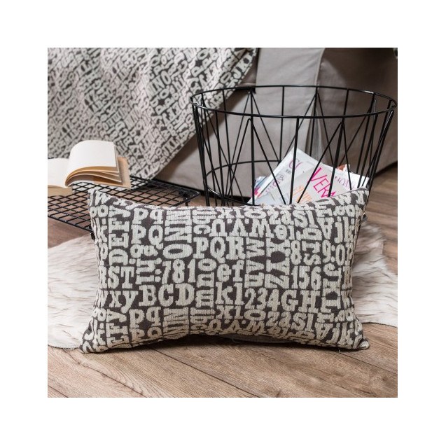 Μαξιλάρι Teoran Letters 03 - 30x50cm με γέμιση
