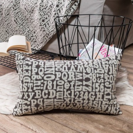 Μαξιλάρι Teoran Letters 03 - 30x50cm με γέμιση