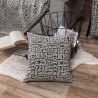 Μαξιλάρι Teoran Letters 03 - 65x65cm δαπέδου με γέμιση