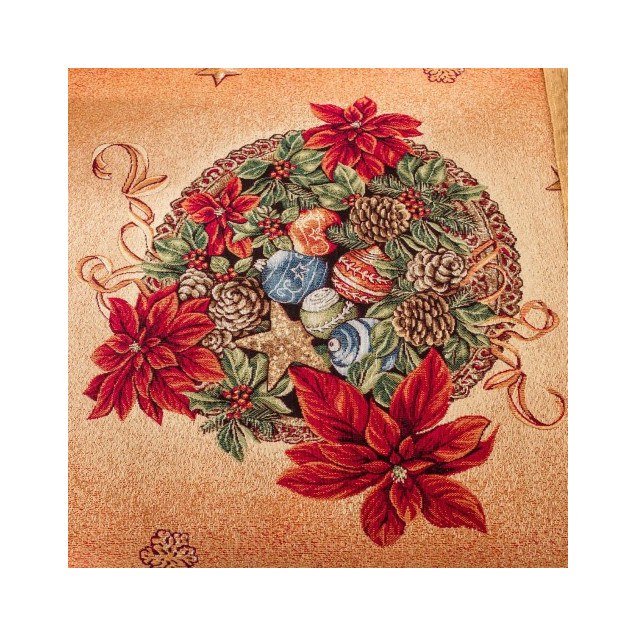 Χριστουγεννιάτικη Τραπεζομάντηλο Teoran Pine -...