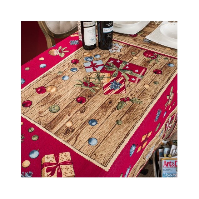 Χριστουγεννιάτικη Τραπεζομάντηλο Teoran Gift -...