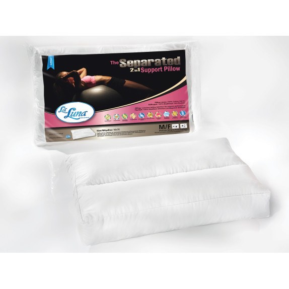 Μαξιλάρι Ορθοπεδικό Με Εσωτερικό Χώρισμα Μέτριο/Σκληρό La...