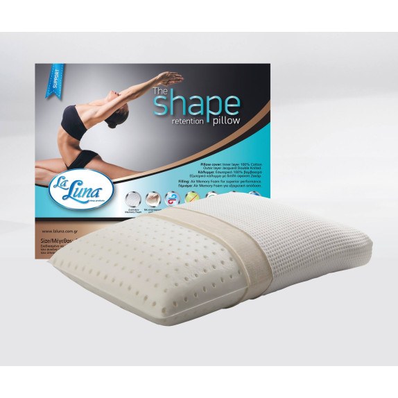 Μαξιλάρι Μαλακό/Μέτριο La Luna The Shape Retention Pillow...