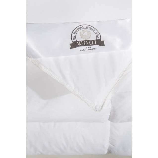 Μάλλινο Πάπλωμα Μονό La Luna The Wool Natural...