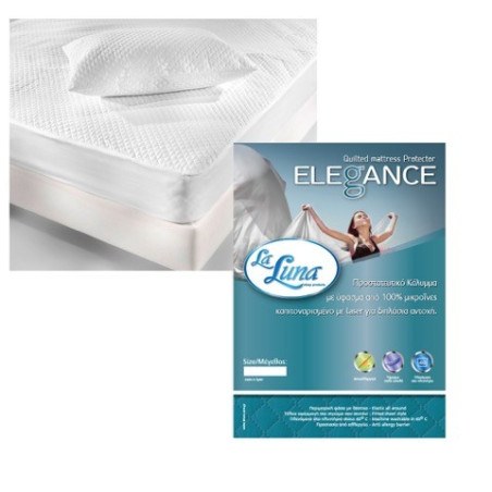 Κάλυμμα Στρώματος Καπιτονέ Με Φάσα King Size La Luna Elegance 180x200+35