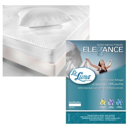 Κάλυμμα Στρώματος Καπιτονέ Με Φάσα King Size La Luna Elegance 200x200+35