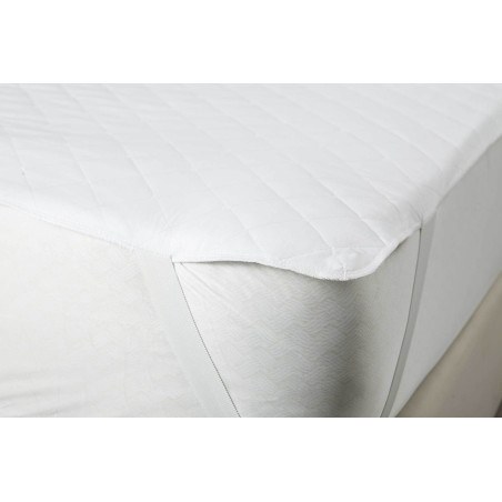 Κάλυμμα Στρώματος Φανελένιο Με 4 Λάστιχα Αδιάβροχο Υπέρδιπλο La Luna Flannel 160x200