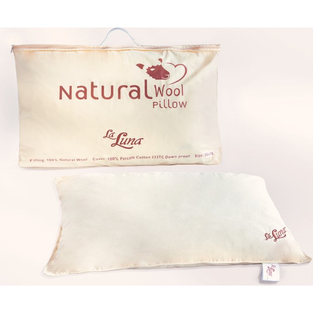 Μαξιλάρι Ύπνου La Luna The Wool Natural 50x70...