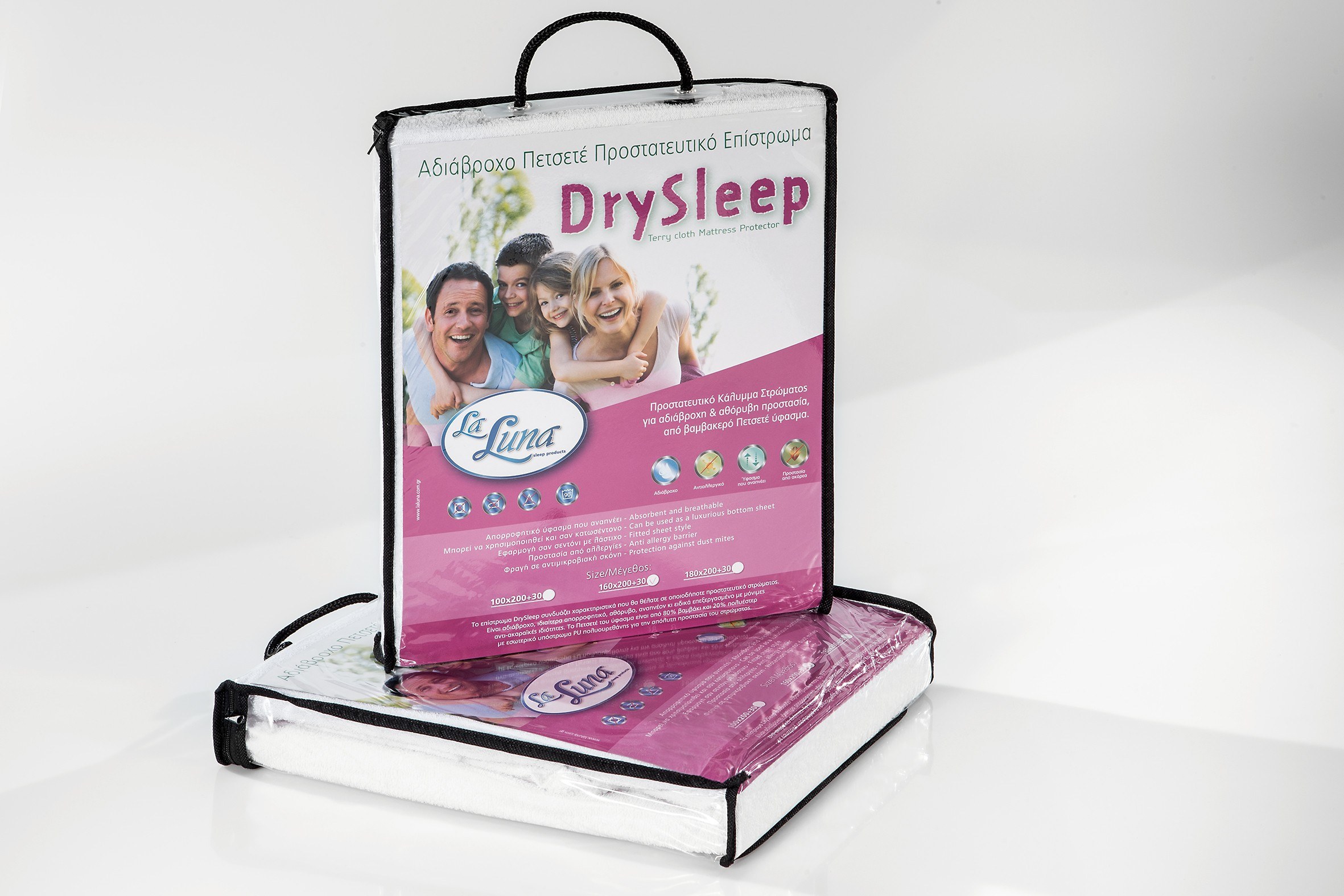 Επίστρωμα Aδιάβροχο La Luna Dry Sleep 100x200+35