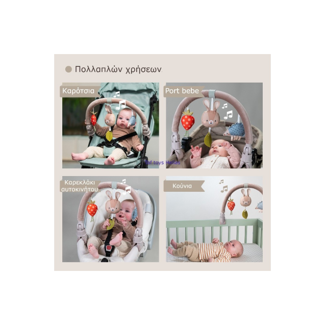 Μπάρα δραστηριοτήτων Taf Toys Musical Bunny...