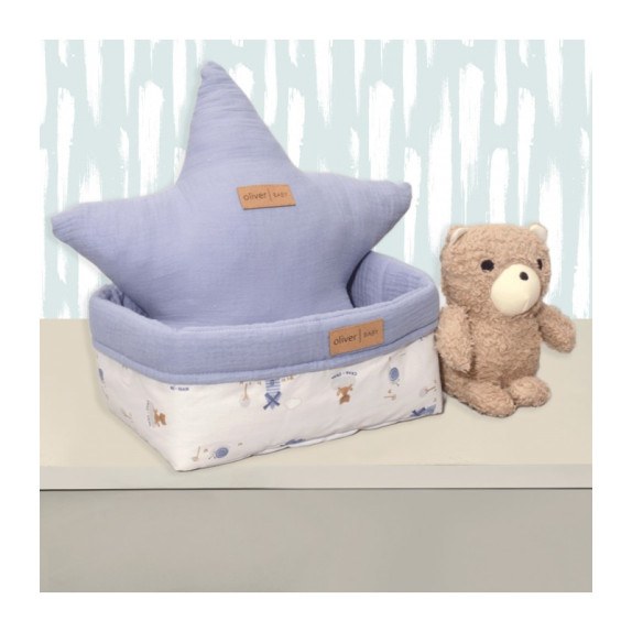 Baby Oliver Des -414 Μαξιλάρι Διακοσμητικό Αστέρι Διπλής...