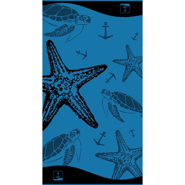 Πετσέτα Θαλάσσης Βελουτέ Dimcol Ζακάρ...