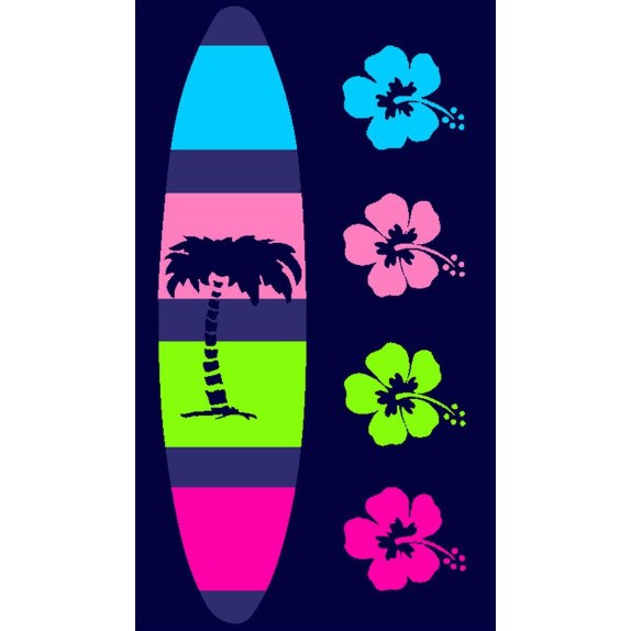 Πετσέτα Θαλάσσης Βελουτέ Dimcol Ζακάρ Αιγυπτιακή 420 gsm...