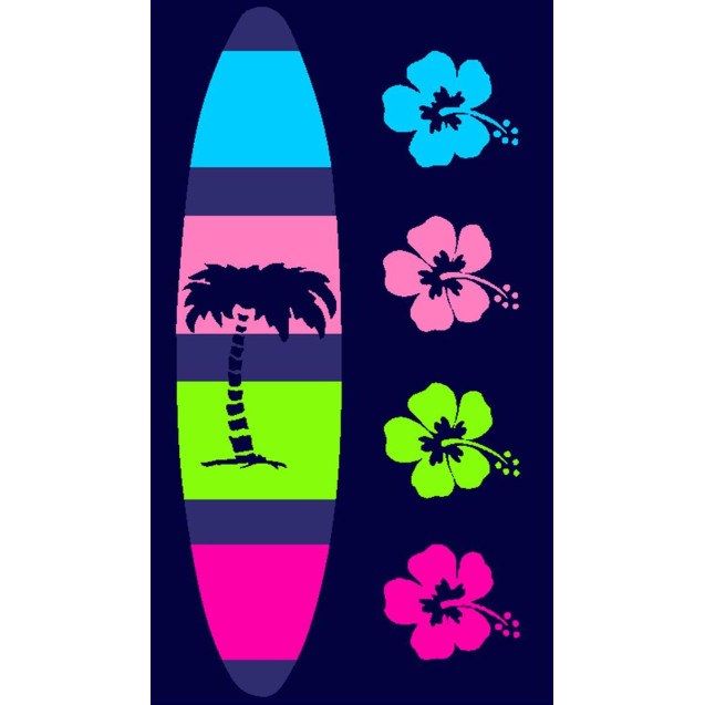 Πετσέτα Θαλάσσης Βελουτέ Dimcol Ζακάρ...