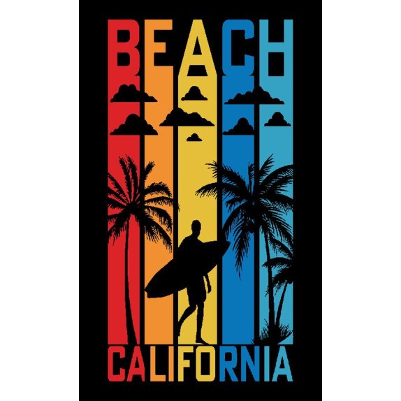 Πετσέτα Θαλάσσης Βελουτέ Dimcol Ζακάρ Αιγυπτιακή 420 gsm...