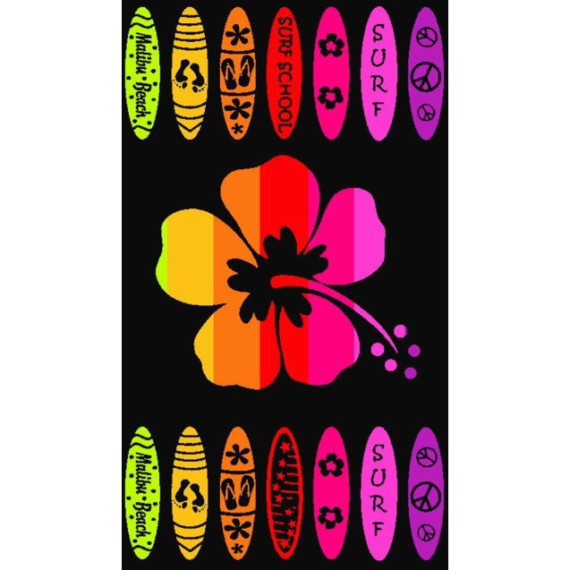 Πετσέτα Θαλάσσης Βελουτέ Dimcol Ζακάρ...