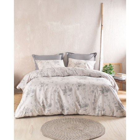 Σετ Κουβερλί Μονό 2 Τεμαχίων Rythmos Aurora Μπεζ 160x240