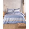 Σετ Σεντόνια King Size 4 Τεμαχίων Rythmos Boost Μπλε 270x290