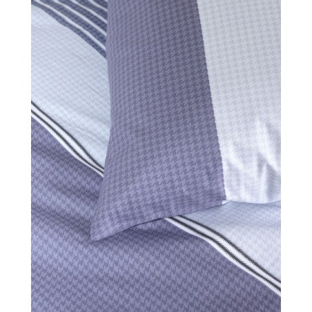 Σετ Σεντόνια King Size 4 Τεμαχίων Rythmos Boost Μπλε 270x290