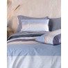 Σετ Σεντόνια King Size 4 Τεμαχίων Rythmos Boost Μπλε 270x290