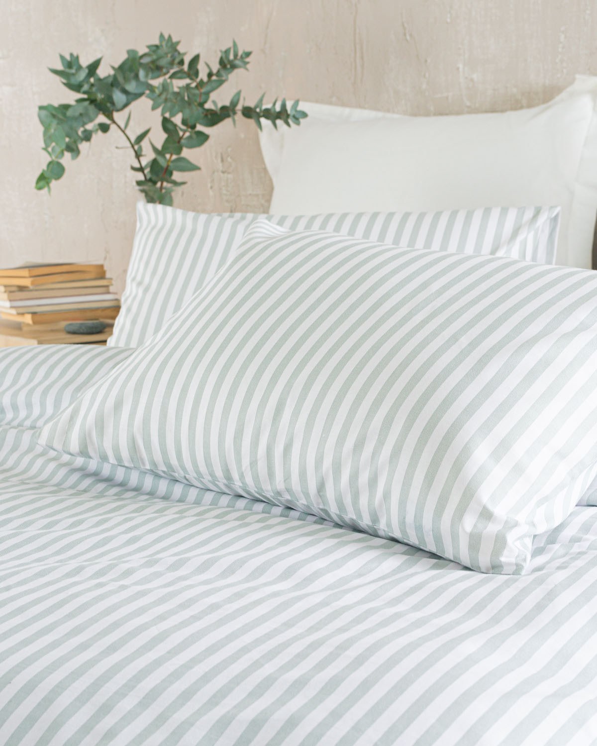 Rythmos Σετ Σεντόνια Υπέρδιπλα 4 Τεμαχίων Rythmos Eloise Πρασινο 230x270