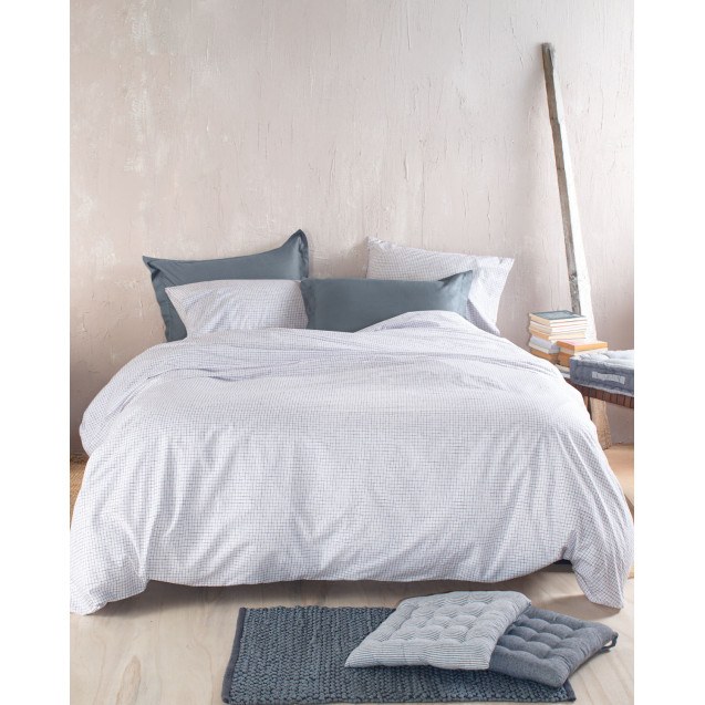 Σετ Παπλωματοθήκη Υπέρδιπλη 3 Τεμαχίων Rythmos...