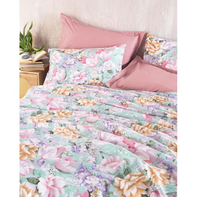 Σετ Σεντόνια Μονά 3 Τεμαχίων Rythmos Margo 160x260