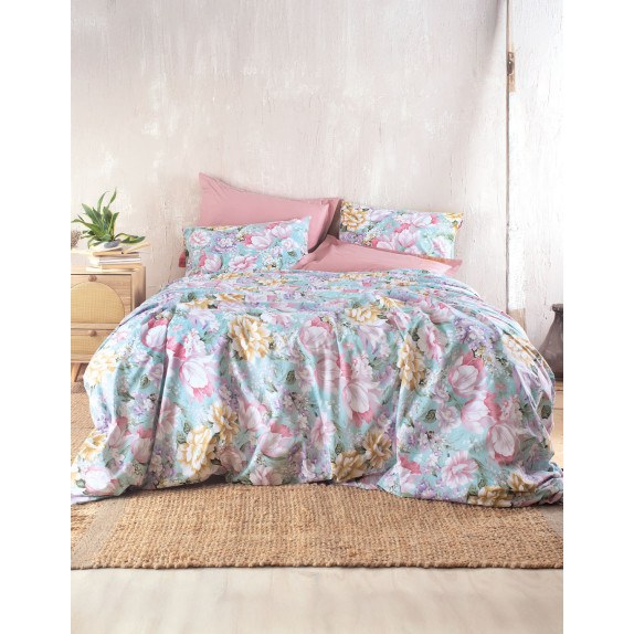 Σετ Κουβερλί Υπέρδιπλο 3 Τεμαχίων Rythmos Margo 220x240