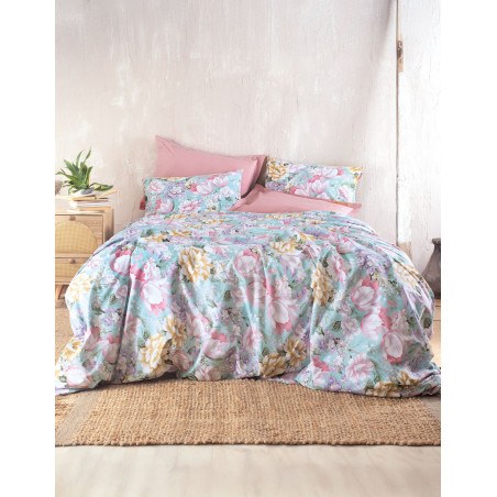 Σετ Κουβερλί Υπέρδιπλο 3 Τεμαχίων Rythmos Margo 220x240