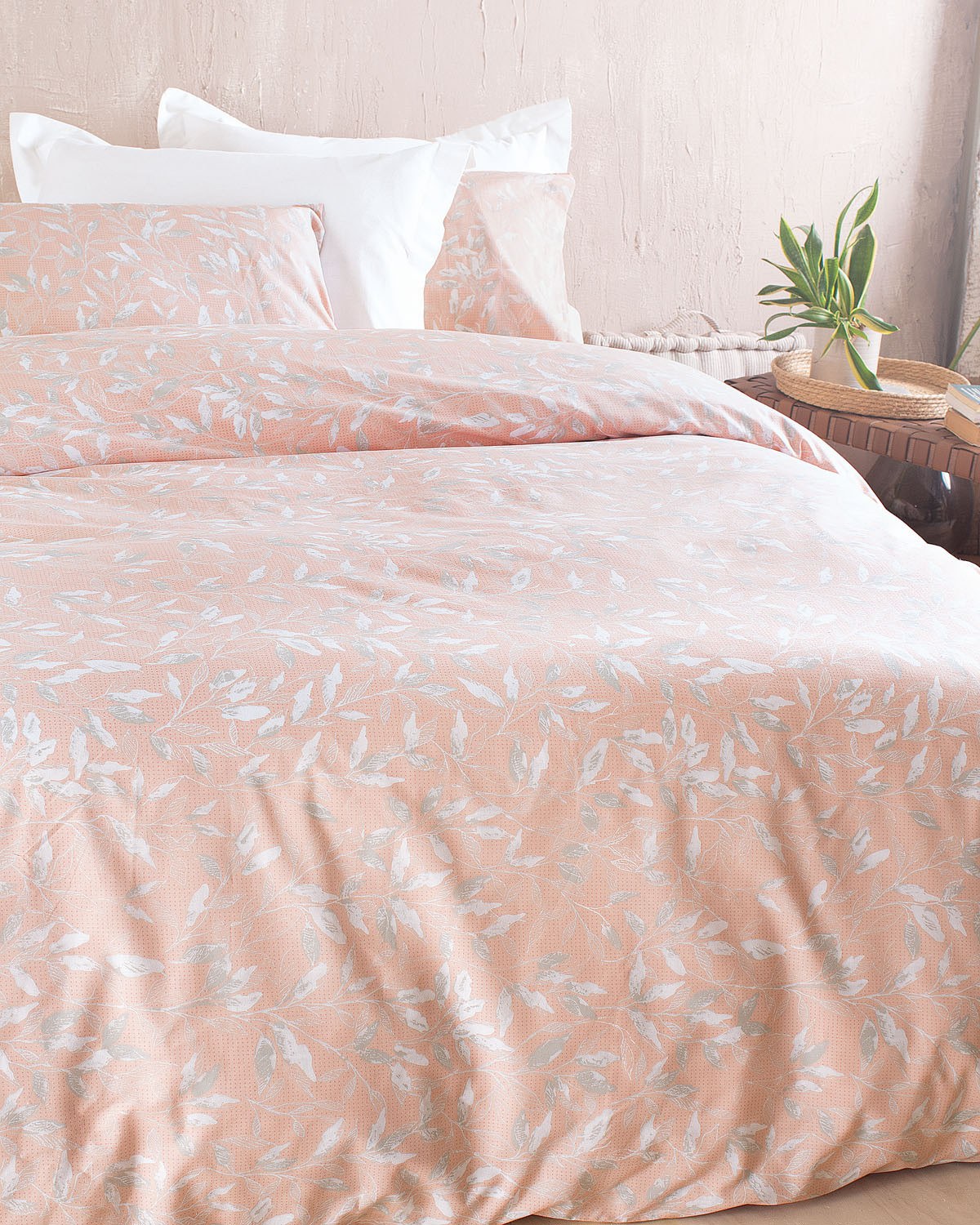 Σετ Παπλωματοθήκη Υπέρδιπλη 3 Τεμαχίων Rythmos Loreta Ρ