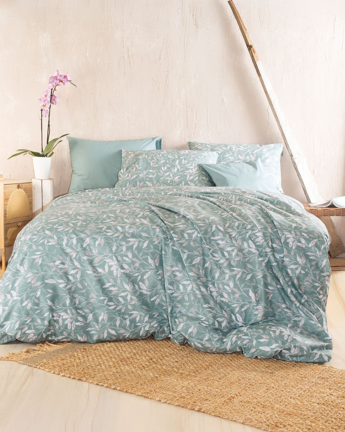 Σετ Σεντόνια King Size 4 Τεμαχίων Rythmos Loreta Βεραμα