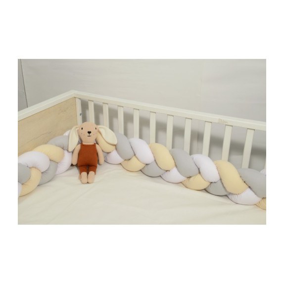 Baby Oliver Des -3145 πλεξούδα Εκρού - Λευκό - Γκρι...