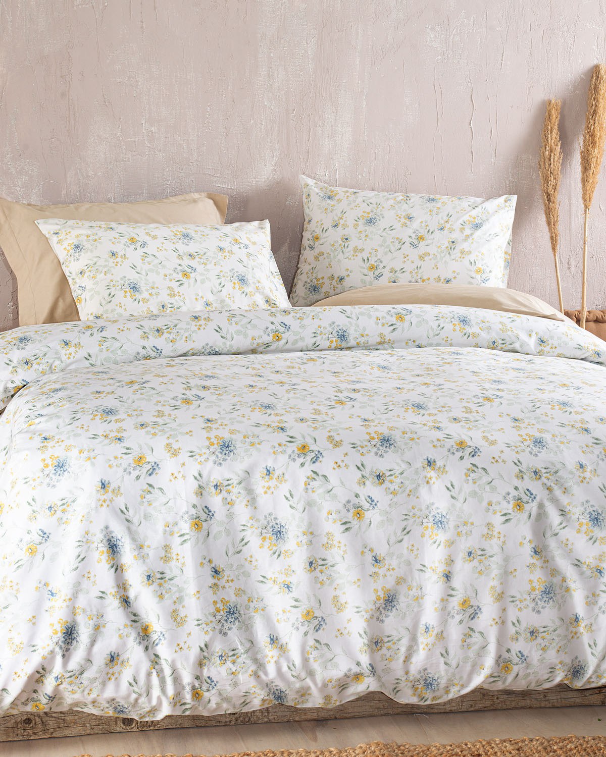 Σεντόνια, Μαξιλαροθήκες Anesis Home - ΣΗΜΑΝΤΙΚΟ: Σε περίπτωση διαφοράς τιμής από το κατάστημα ισχύει παντα και μόνο η τιμή του καταστήματος Σετ Σεντόνια Υπέρδιπλα με Λάστιχο 4 Τεμαχίων Rythmos So