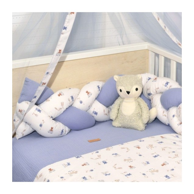 Πλεξούδα Τριπλής Πλέξης Des - 414 2 Εμπριμέ / 1...