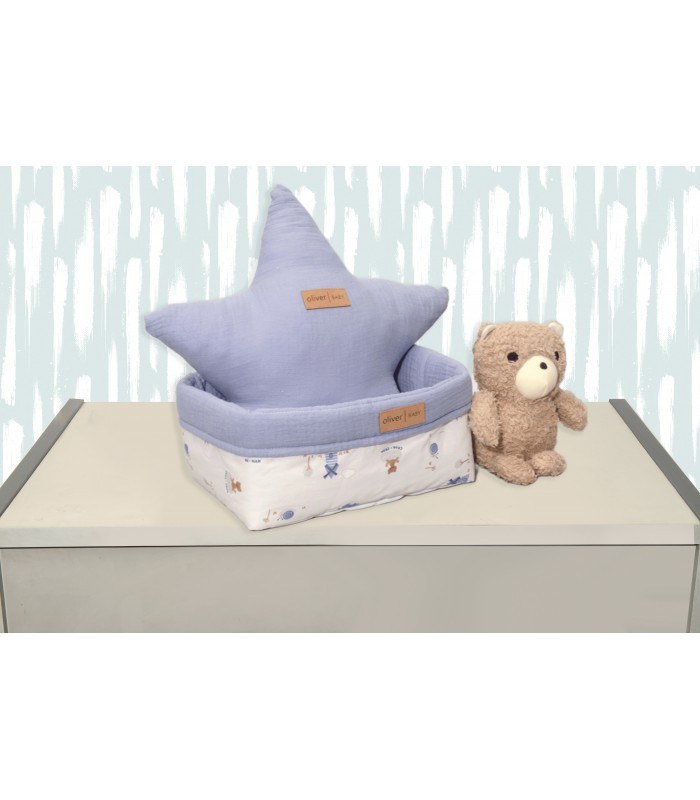 Καλάθι Αποθήκευσης σχ - 414 Ραφ 25x15x13 ύψος Baby Oliver