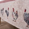 Τραπεζομάντηλο Teoran Rooster - 140x180cm