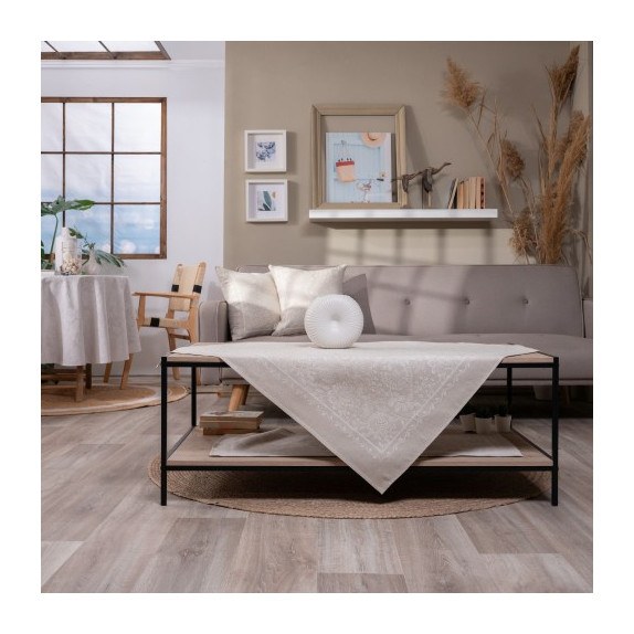 Καρέ & Τραβέρσα Teoran Peony 01 Σετ 2 τεμαχίων -...