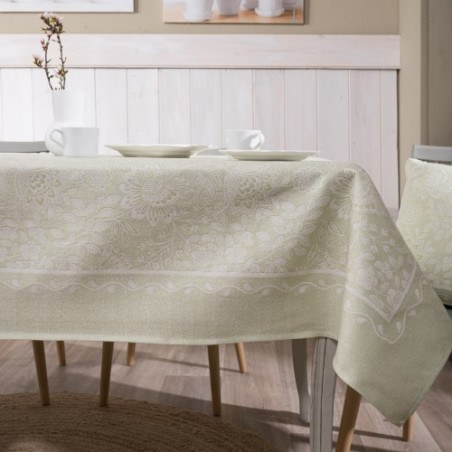 Τραπεζομάντηλο Teoran Peony 08 - 140x140cm