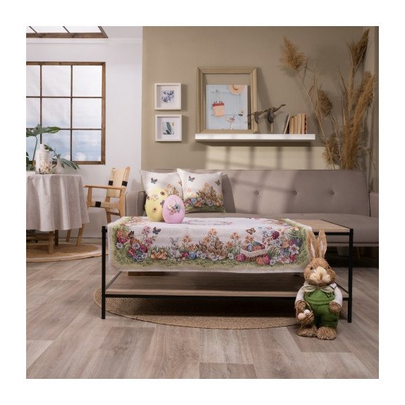 Καρέ & Τραβέρσα Teoran Peppy Σετ 2 τεμαχίων - 100x100cm &...